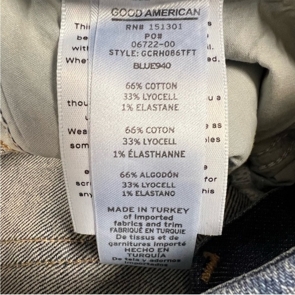 New with tags Good American good classic jeans - Picture 5 of 15
